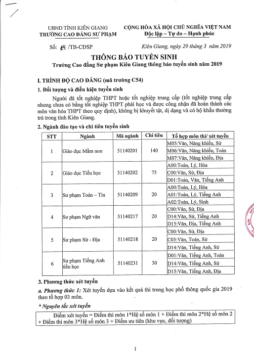 01 TB TS 2019 CD va TCCN Page 1